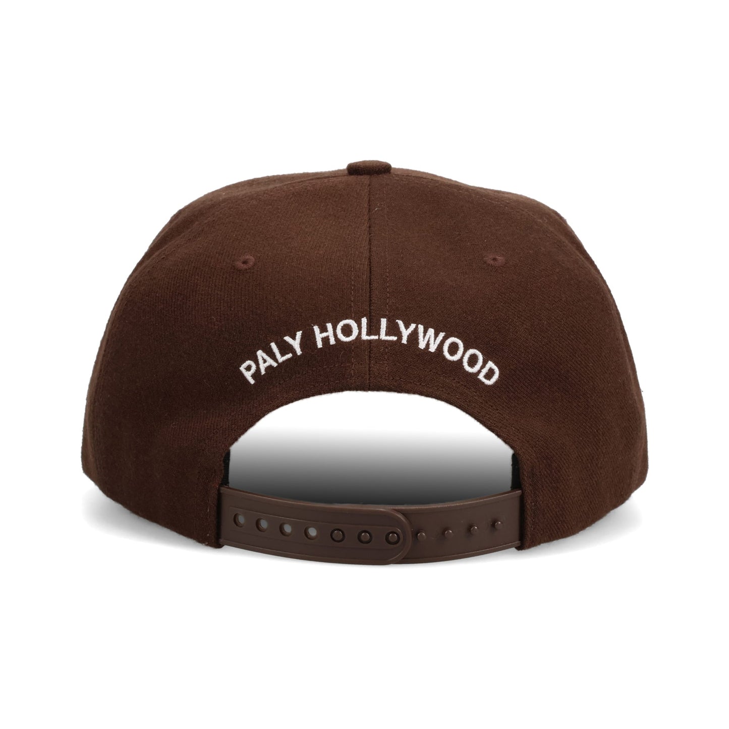 WOOL BASEBALL ''P'' HAT / BROWN