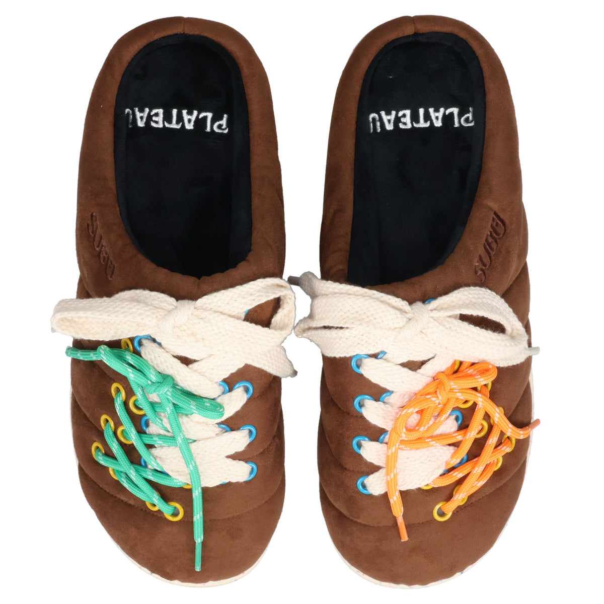 PLATEAU STUDIO x SUBU LACE SLIPPER / BROWN