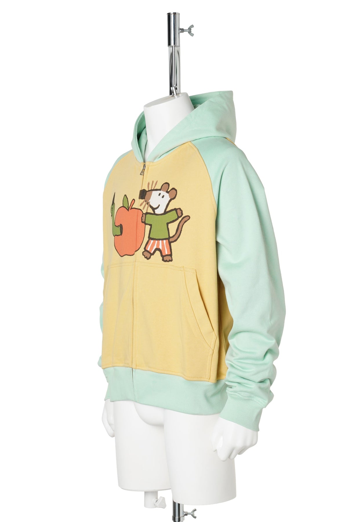 APPLE ZIP-UP / YELLOW/GREEN