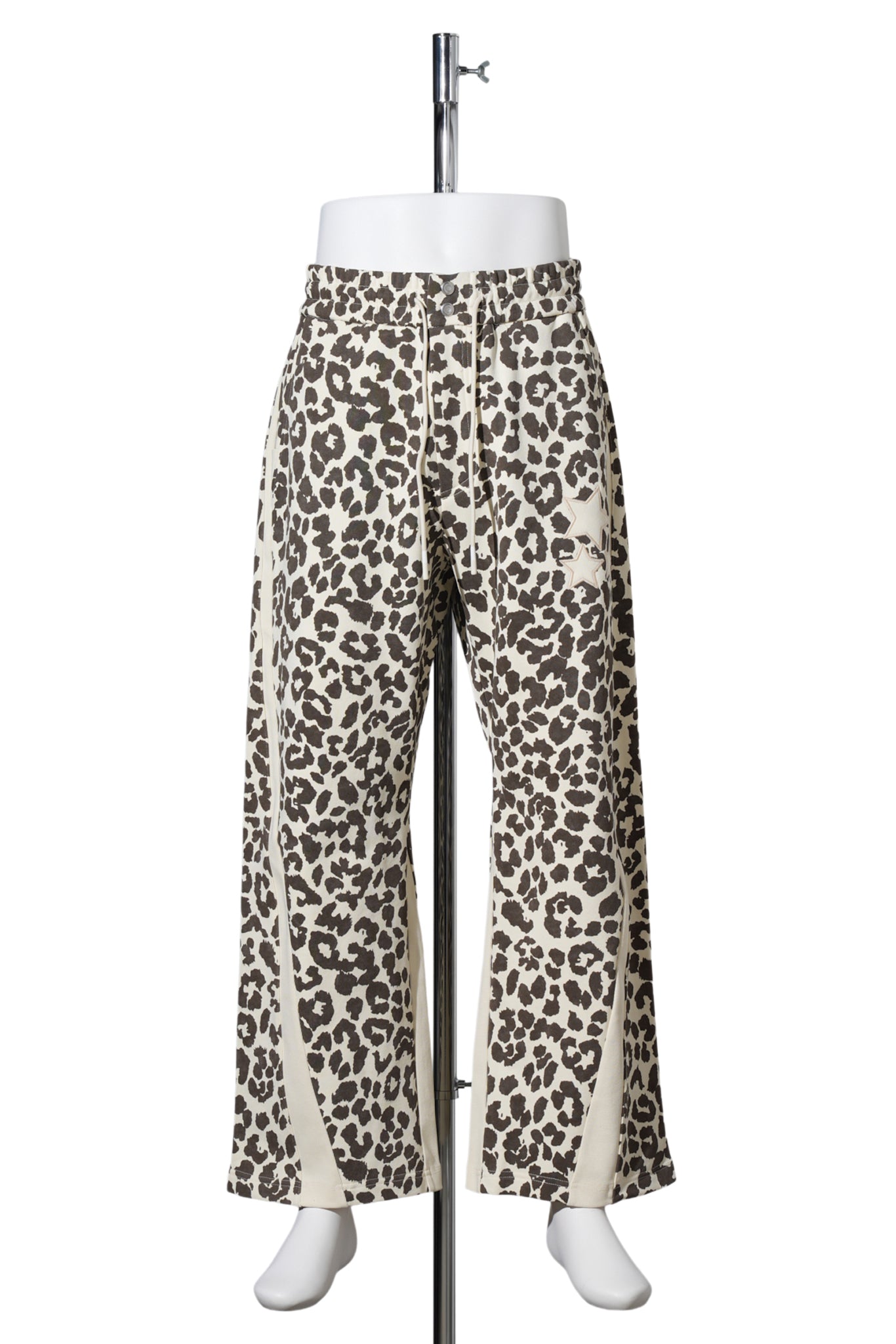 STAR SWEAT PANTS / LEOPARD