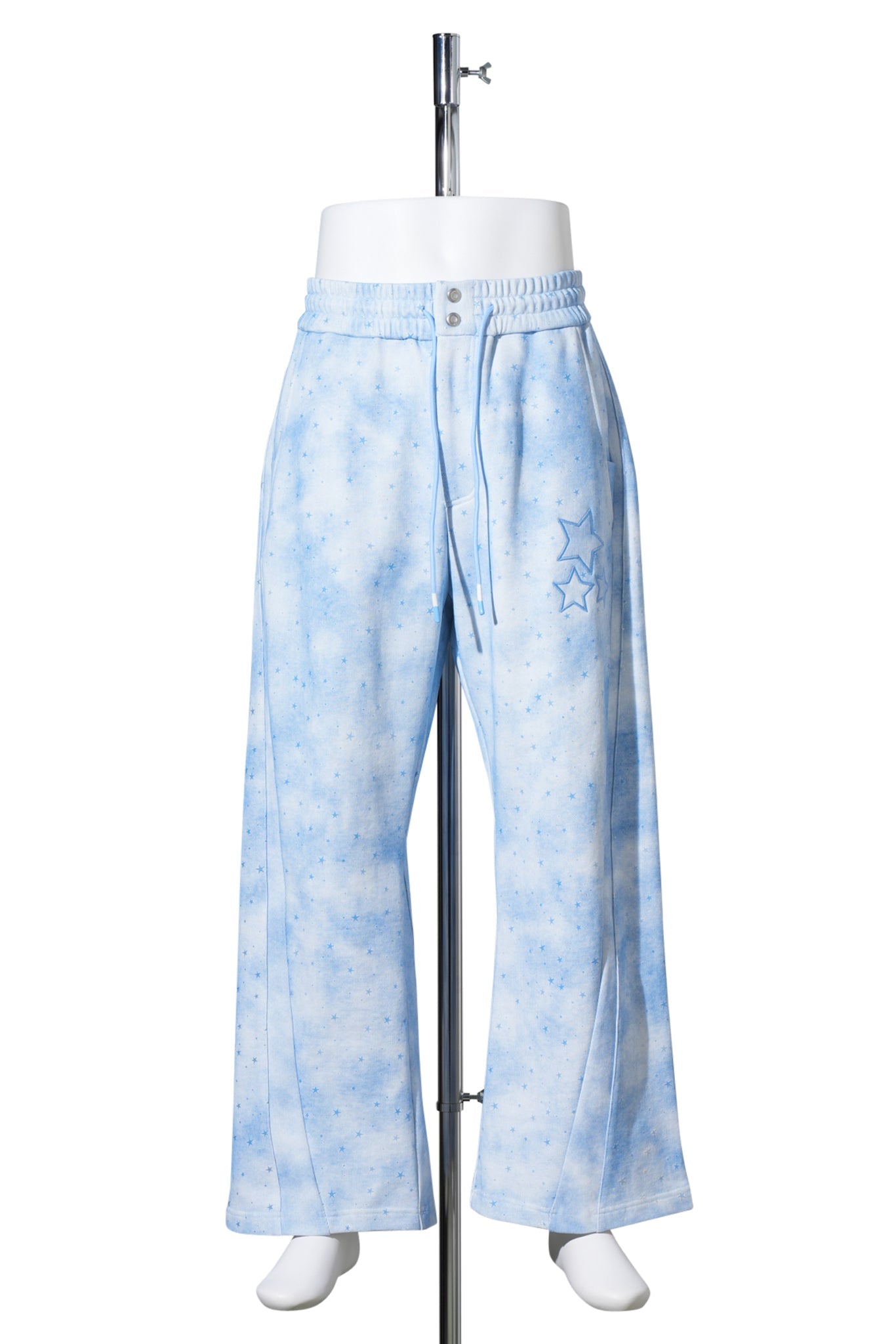 STAR SWEAT PANTS / SKY BLUE