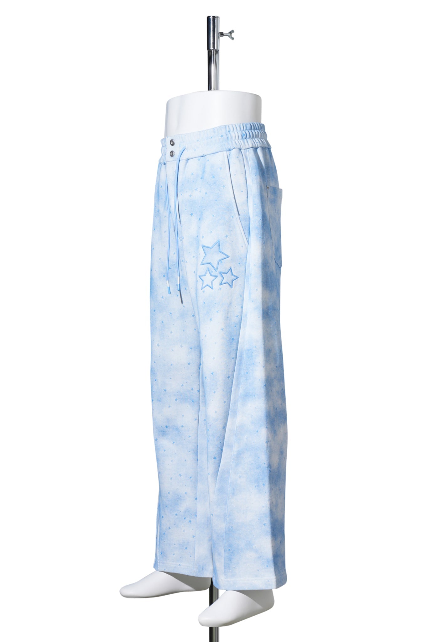 STAR SWEAT PANTS / SKY BLUE