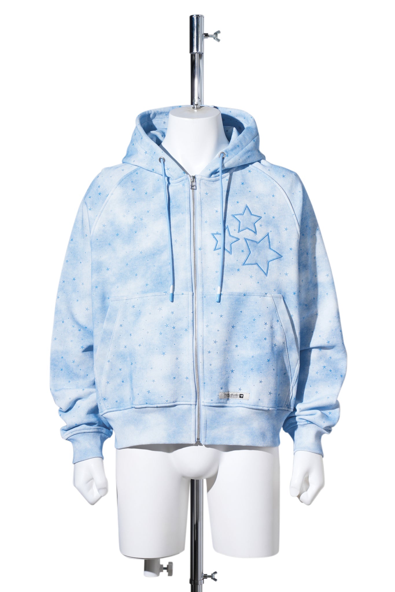 STAR ZIP-UP / SKY BLUE