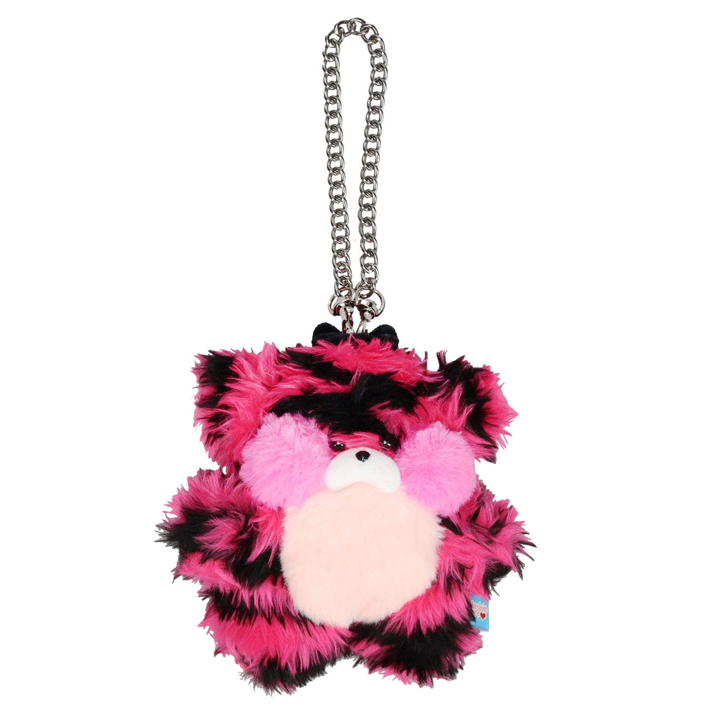 TOURMALINE SNOOZLE KEYCHAIN / PINK/BLACK
