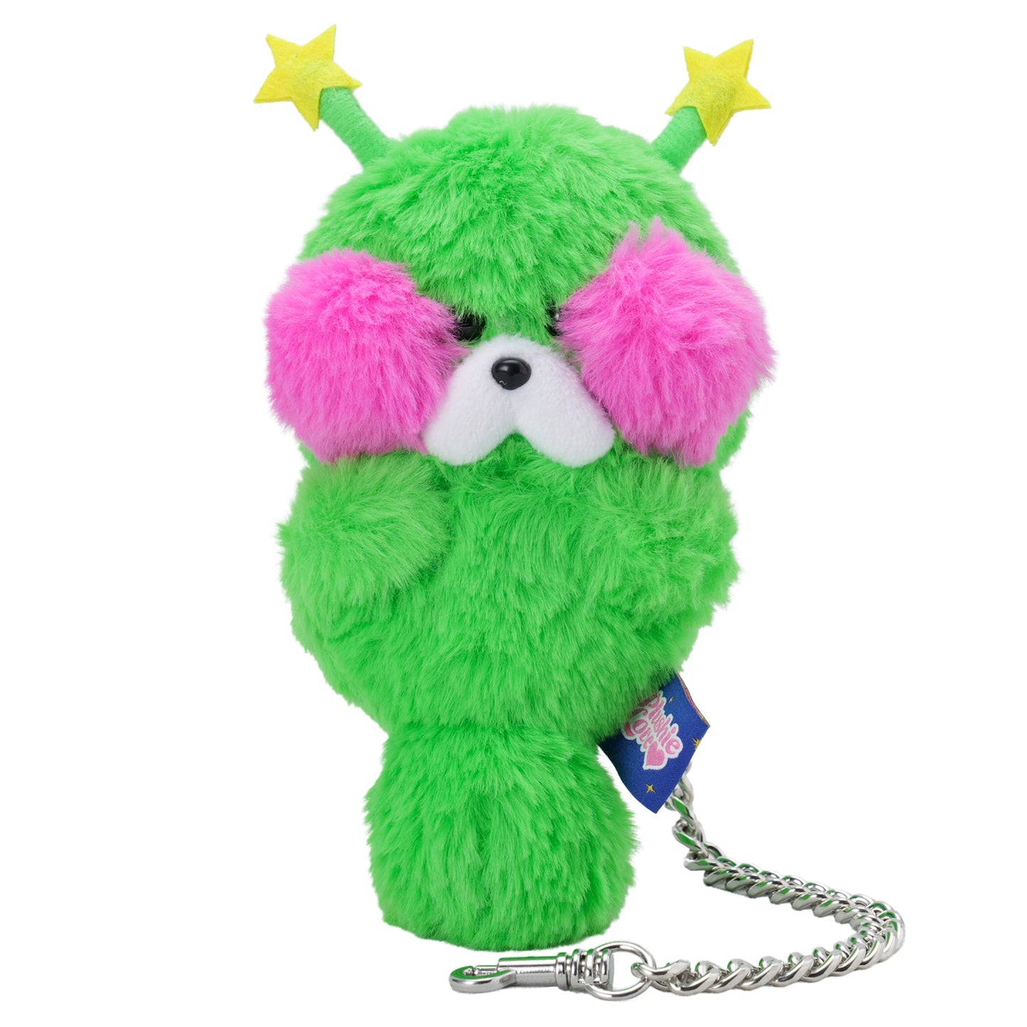 PERIDOT WORM BAG CHARM