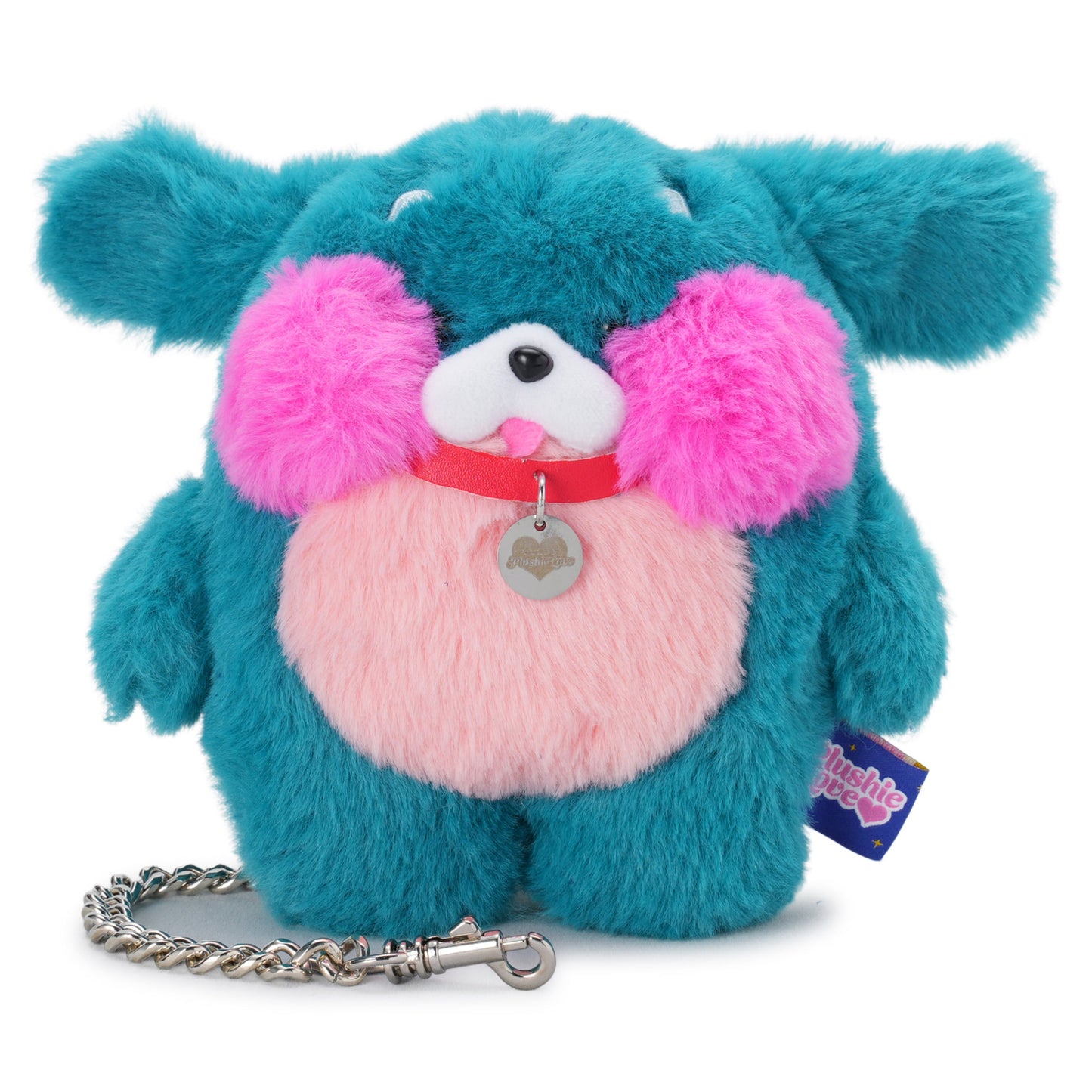 ZIRCON PUPPY SNOOZLE BAG CHARM