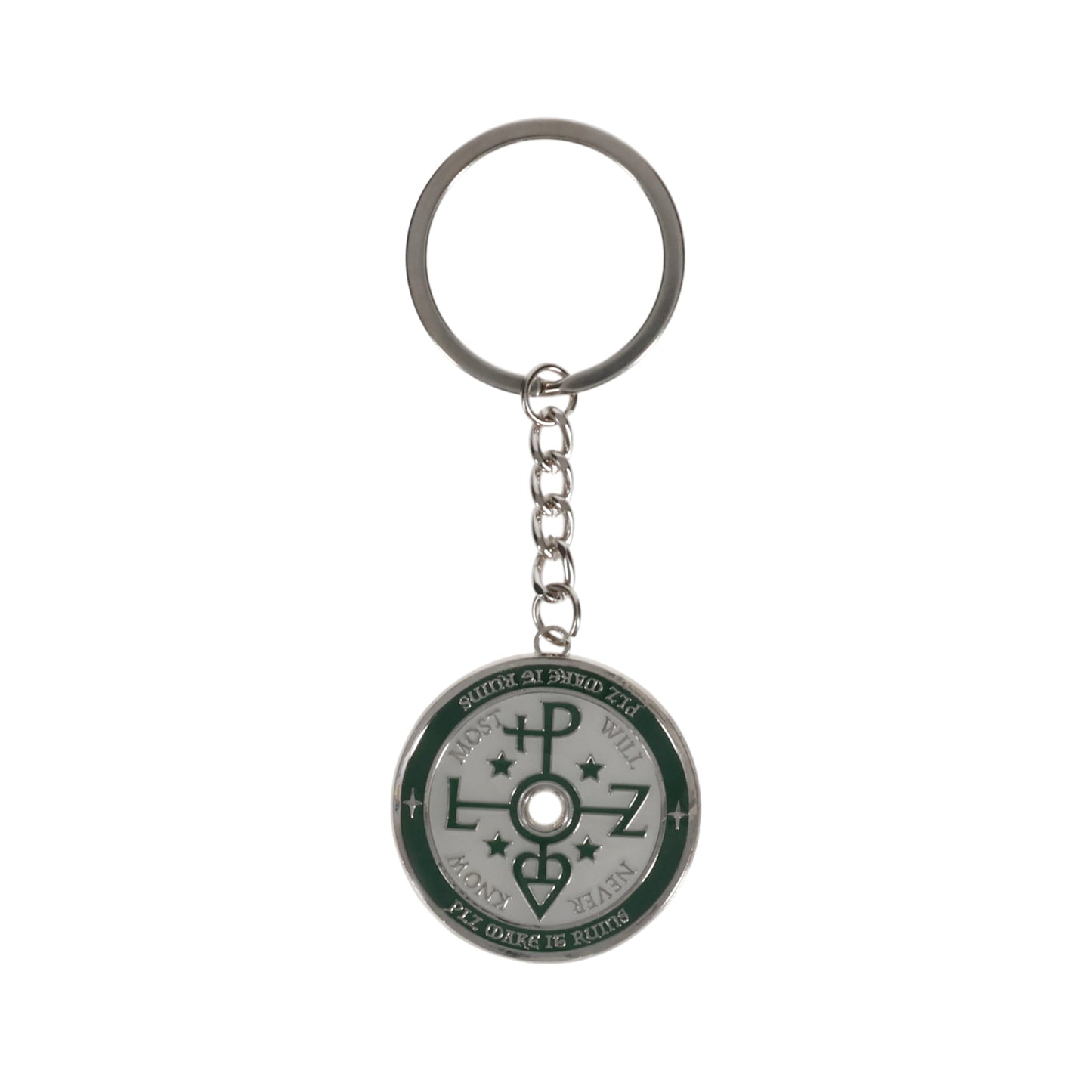 PLZ VALUES KEYCHAIN / GREEN