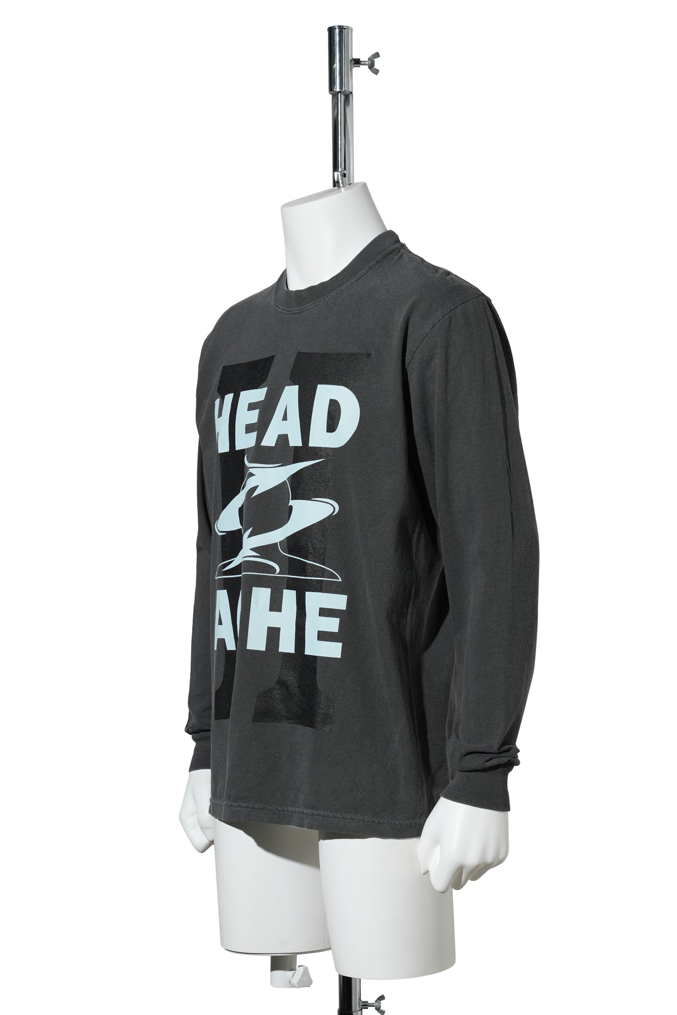 HEADACHE 2 LONGSLEEVE T-SHIRT / BLACK