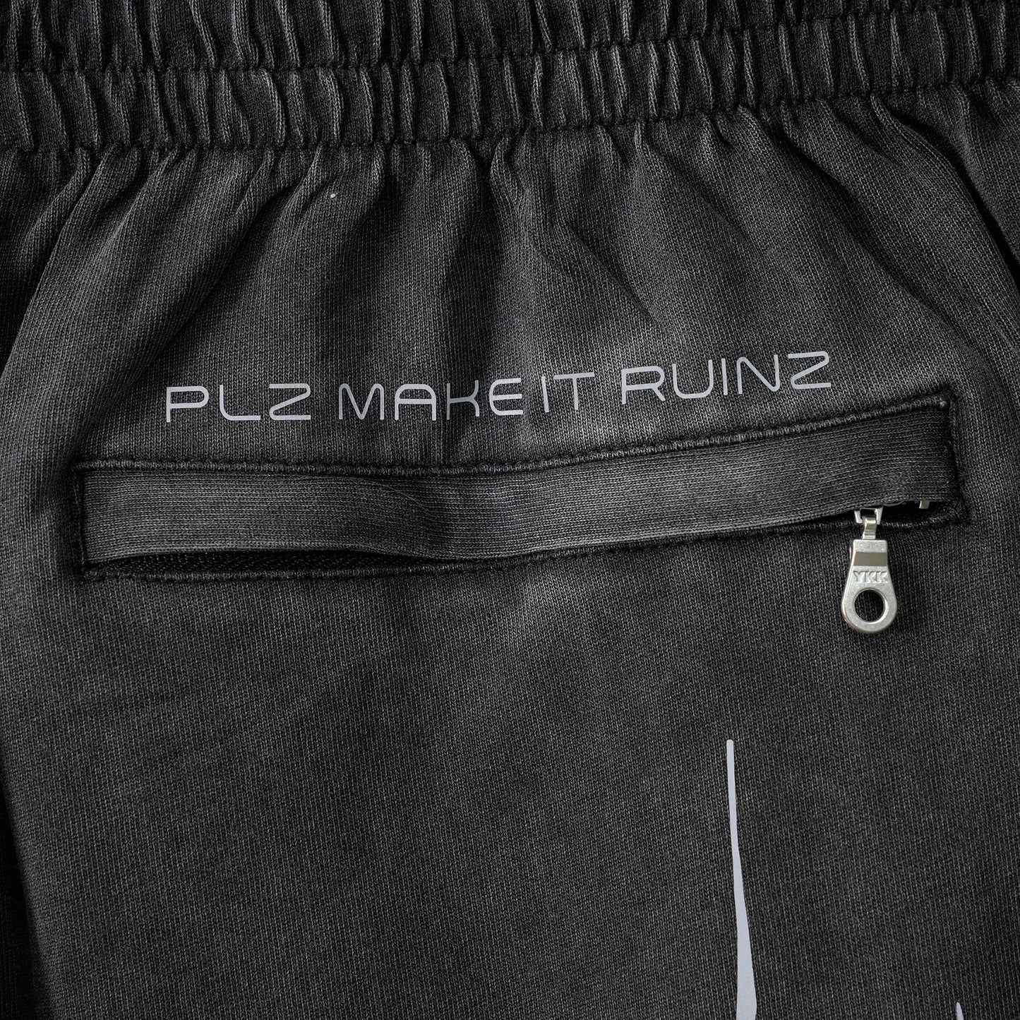 PLZ HI-VIZ PLEATED PANTS / GREY