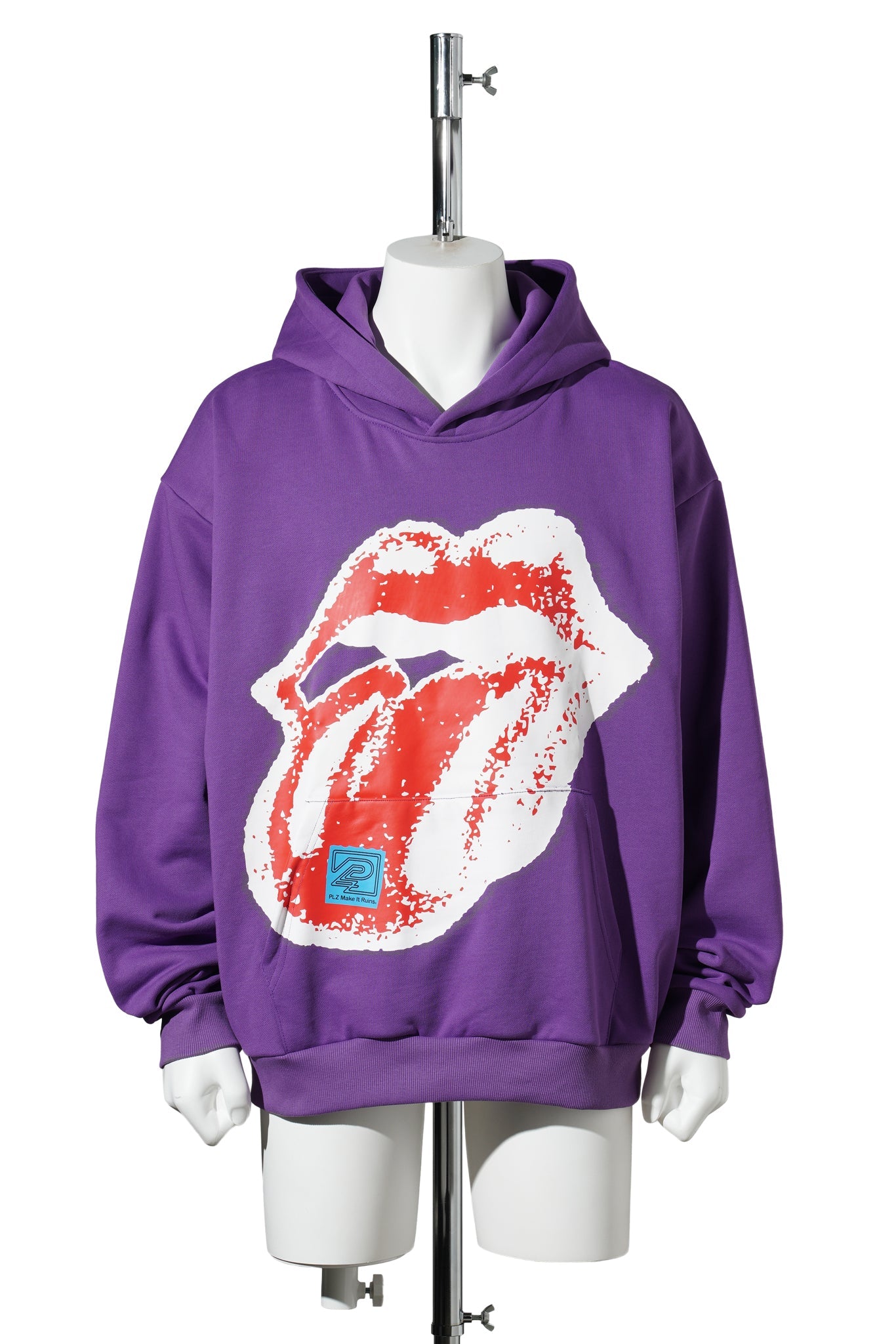 HOODIE - TAB / PURPLE