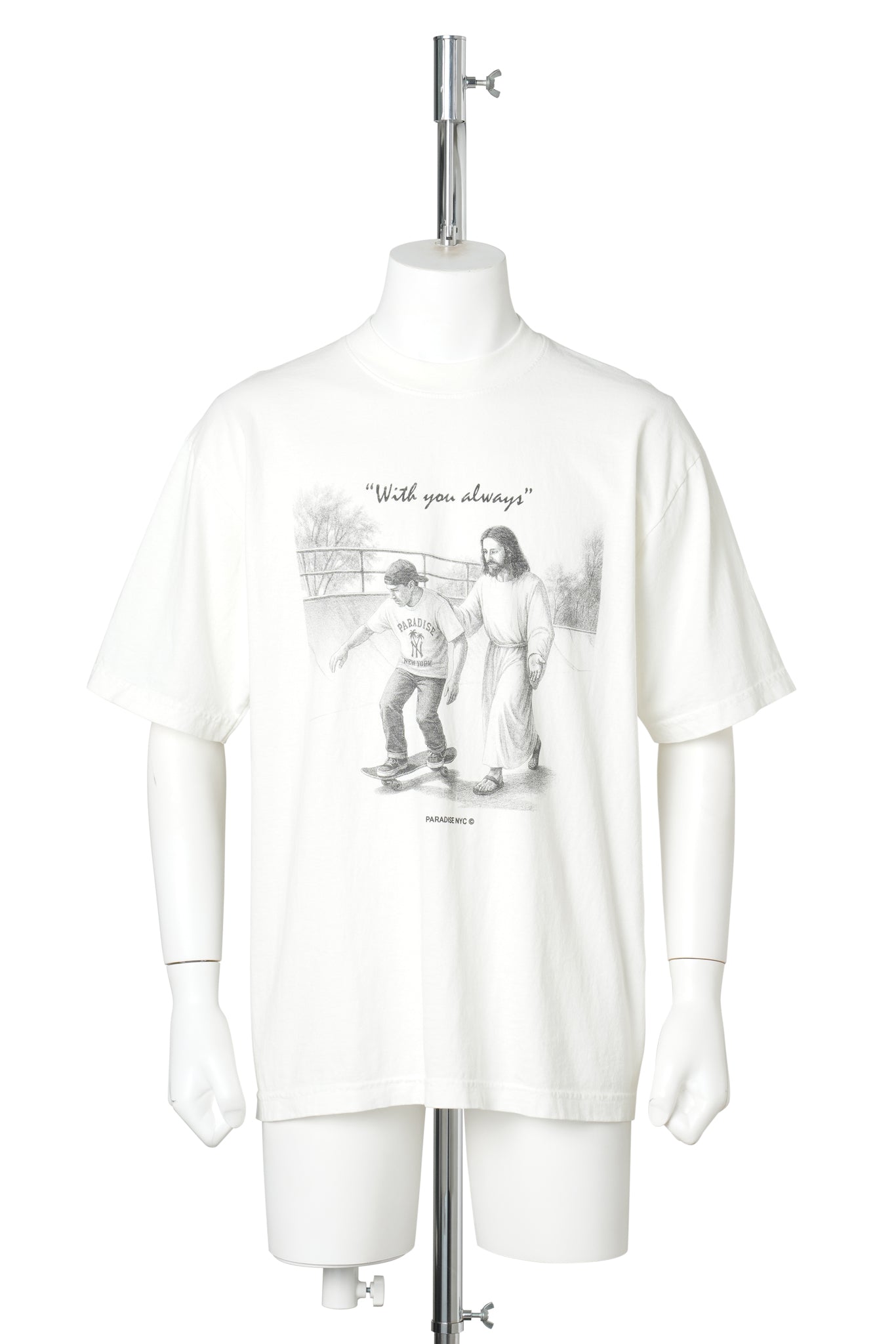 WITH YOU ALWAYS SS / OFF WHITE