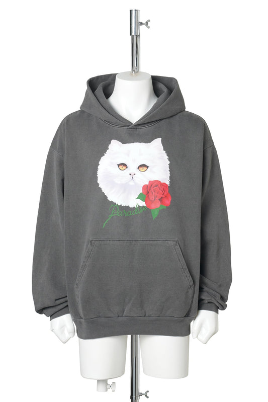 PURRADISE HOOD / VINTAGE BLACK
