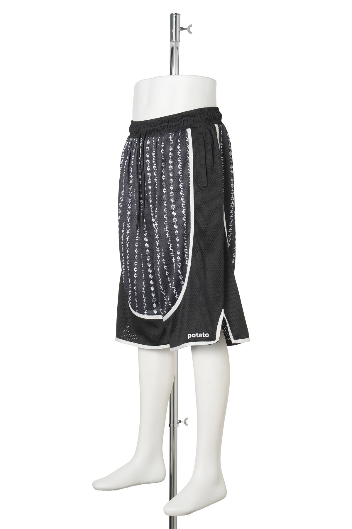 BLACK MONEY SHORTS / BLACK