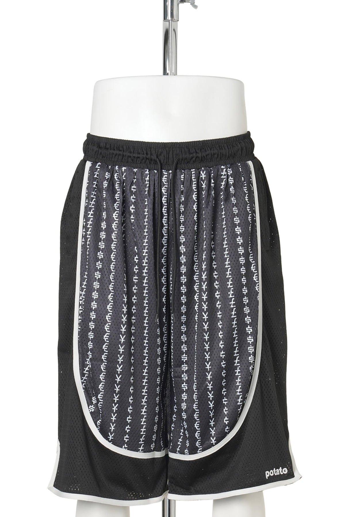 BLACK MONEY SHORTS / BLACK