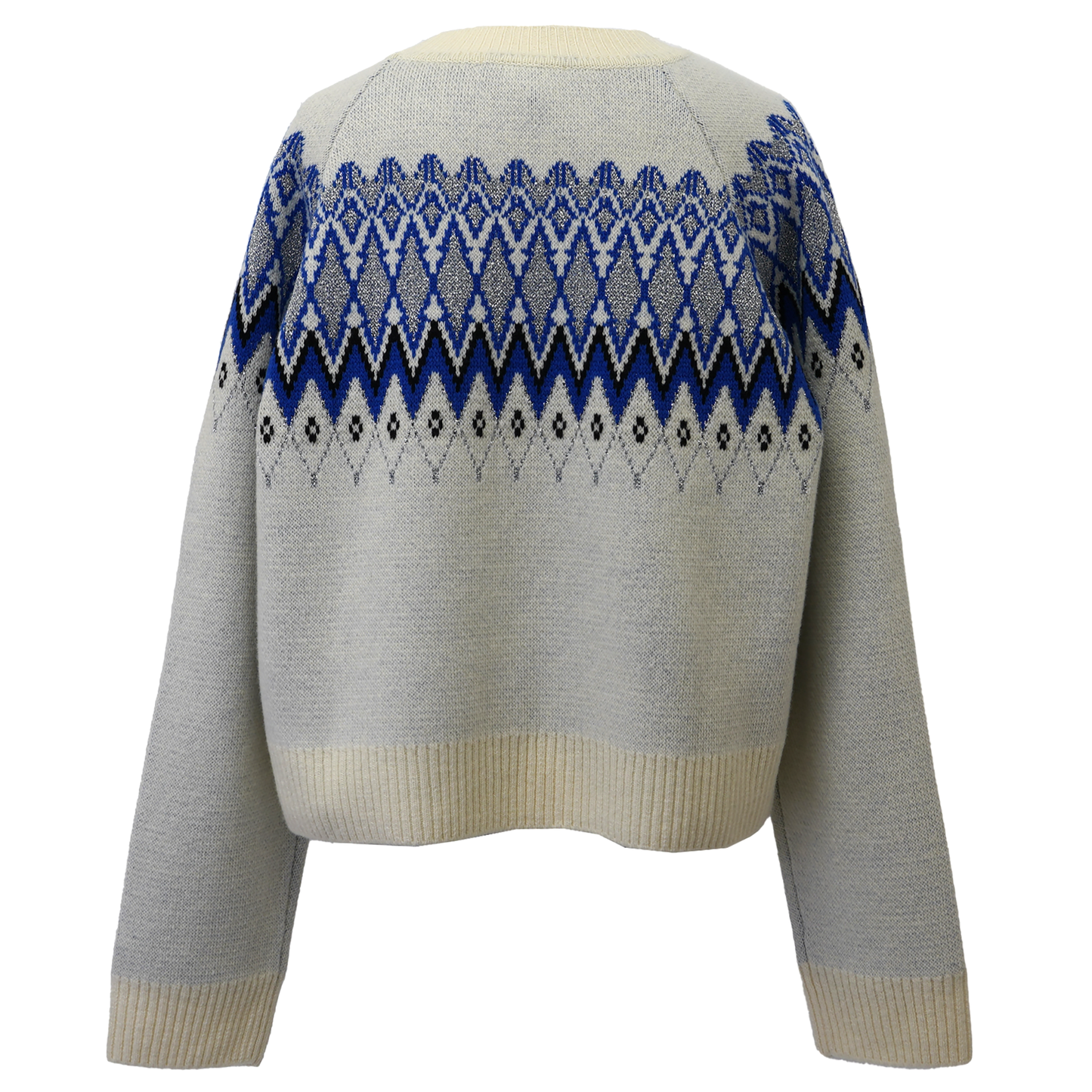 PULL/CARDIGAN PULL OVER LONG SLEEVES / V161:FAIR ISLE