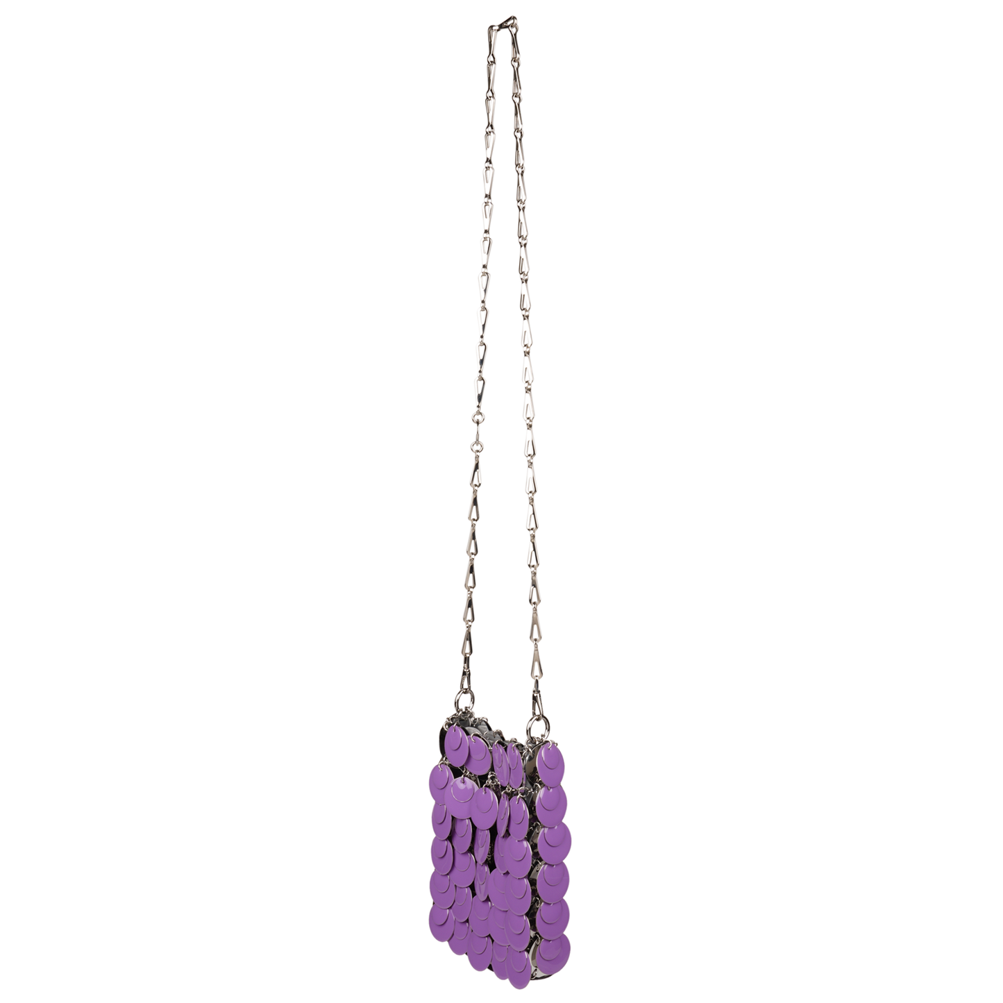 SPARKLE MINI SAC A MAIN METAL / M512:LILAC/SILVER