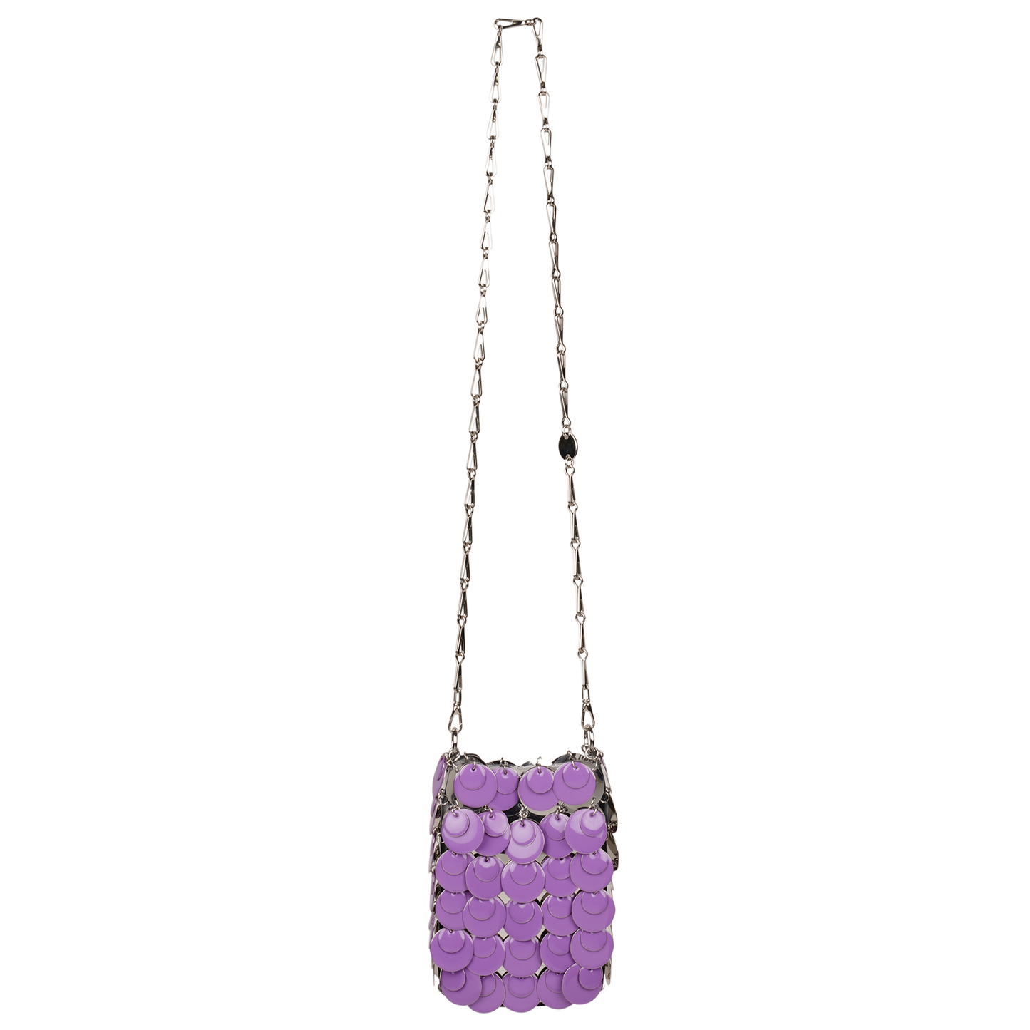 SPARKLE MINI SAC A MAIN METAL / M512:LILAC/SILVER