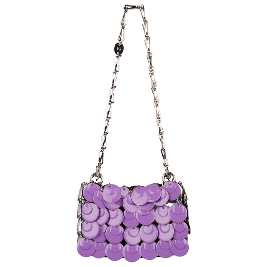 SPARKLE NANO SAC A MAIN METAL / M512:LILAC/SILVER