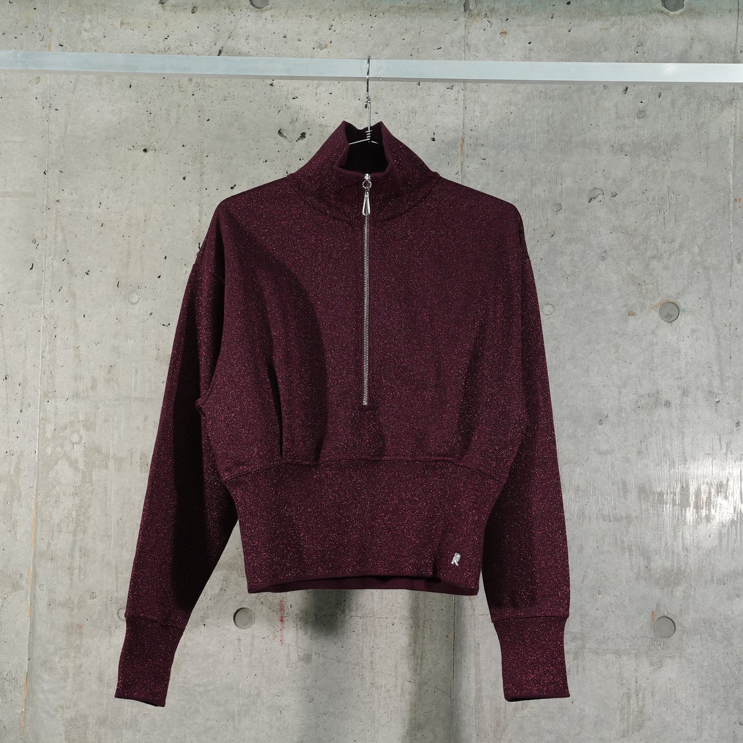 SWEATSHIRT SWEATSHIRT WITHOUT HOOD / P630：BORDEAUX