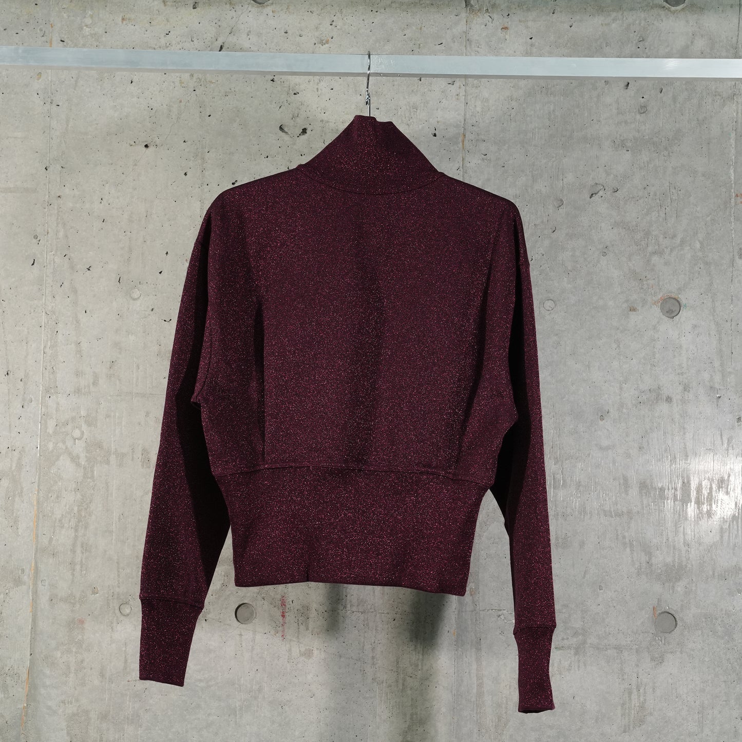 SWEATSHIRT SWEATSHIRT WITHOUT HOOD / P630：BORDEAUX