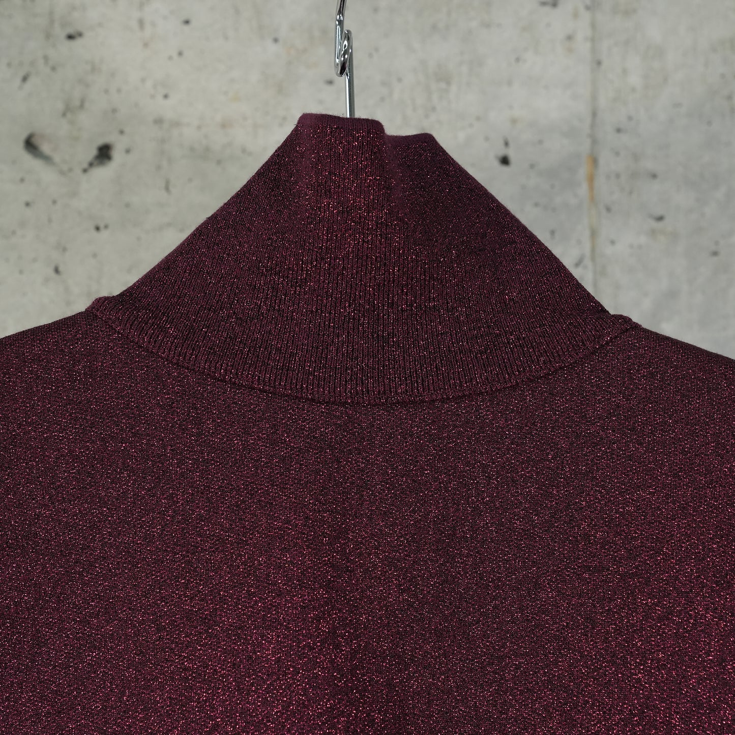 SWEATSHIRT SWEATSHIRT WITHOUT HOOD / P630：BORDEAUX