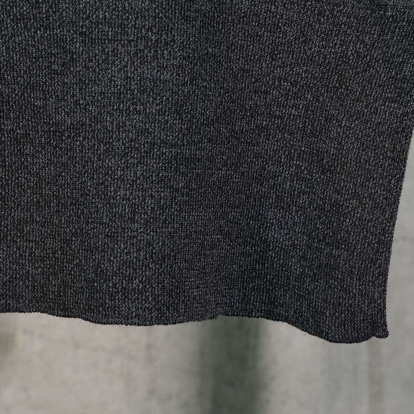 PULL/CARDIGAN PULL OVER LONG SLEEVES / P022：DARK GREY