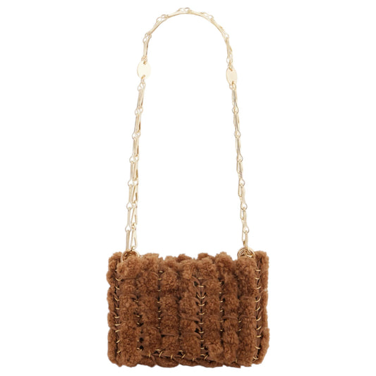 SAC A MAIN SAC A MAIN CUIR / M205：CAMEL/GOLD