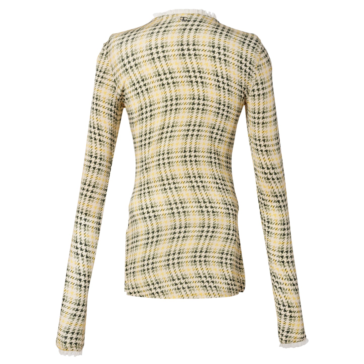 HAUT TOP LONG SLEEVES / V264:TARTAN/GREEN/YELLOW