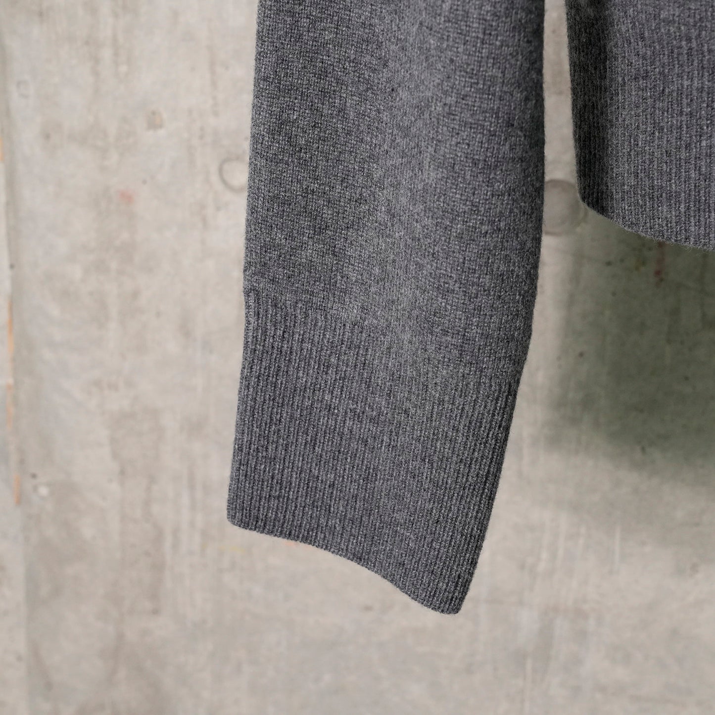 PULL/CARDIGAN CARDIGAN / P022:DARK GREY