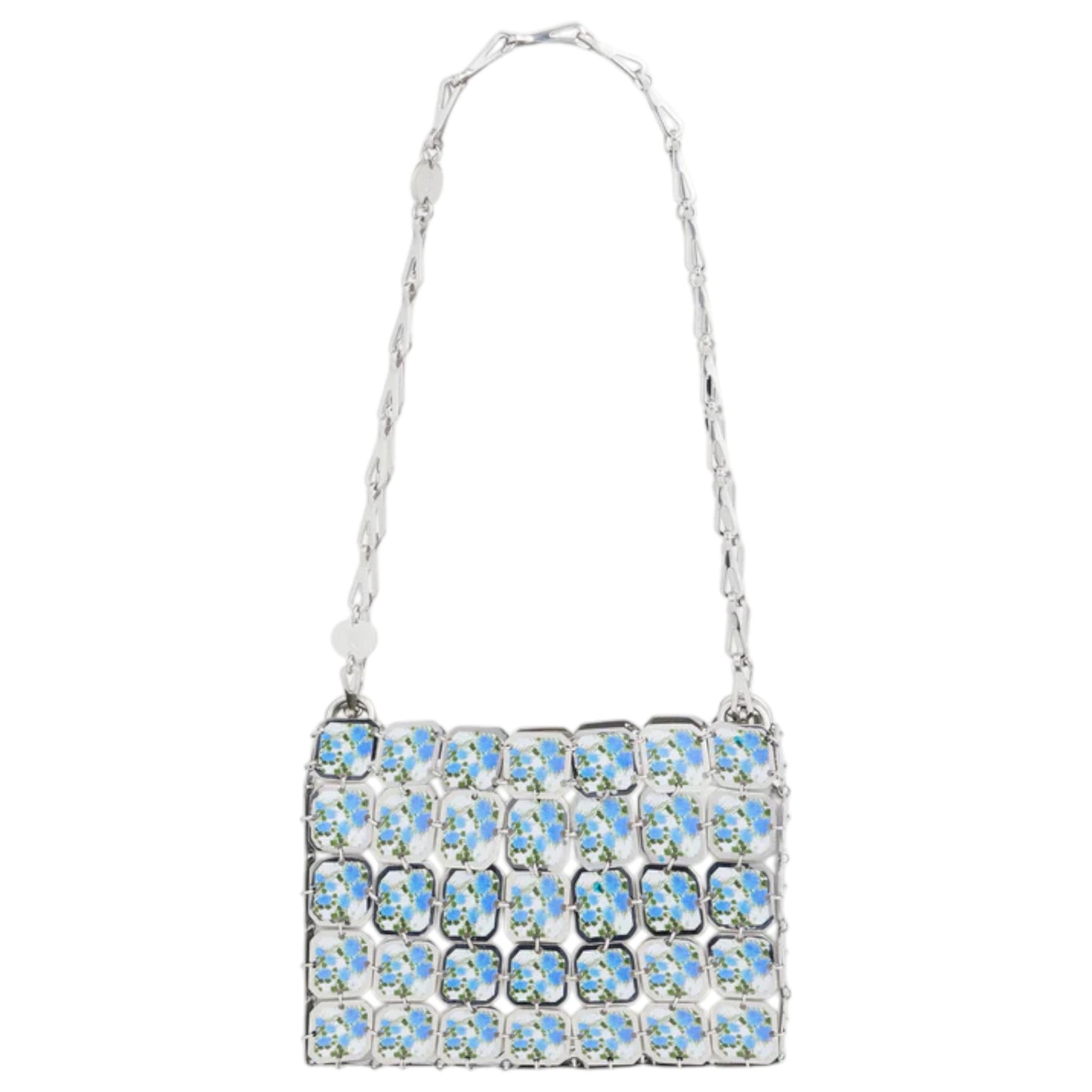 SAC A MAIN SAC A MAIN METAL / V473:FLOWERS/SILVER