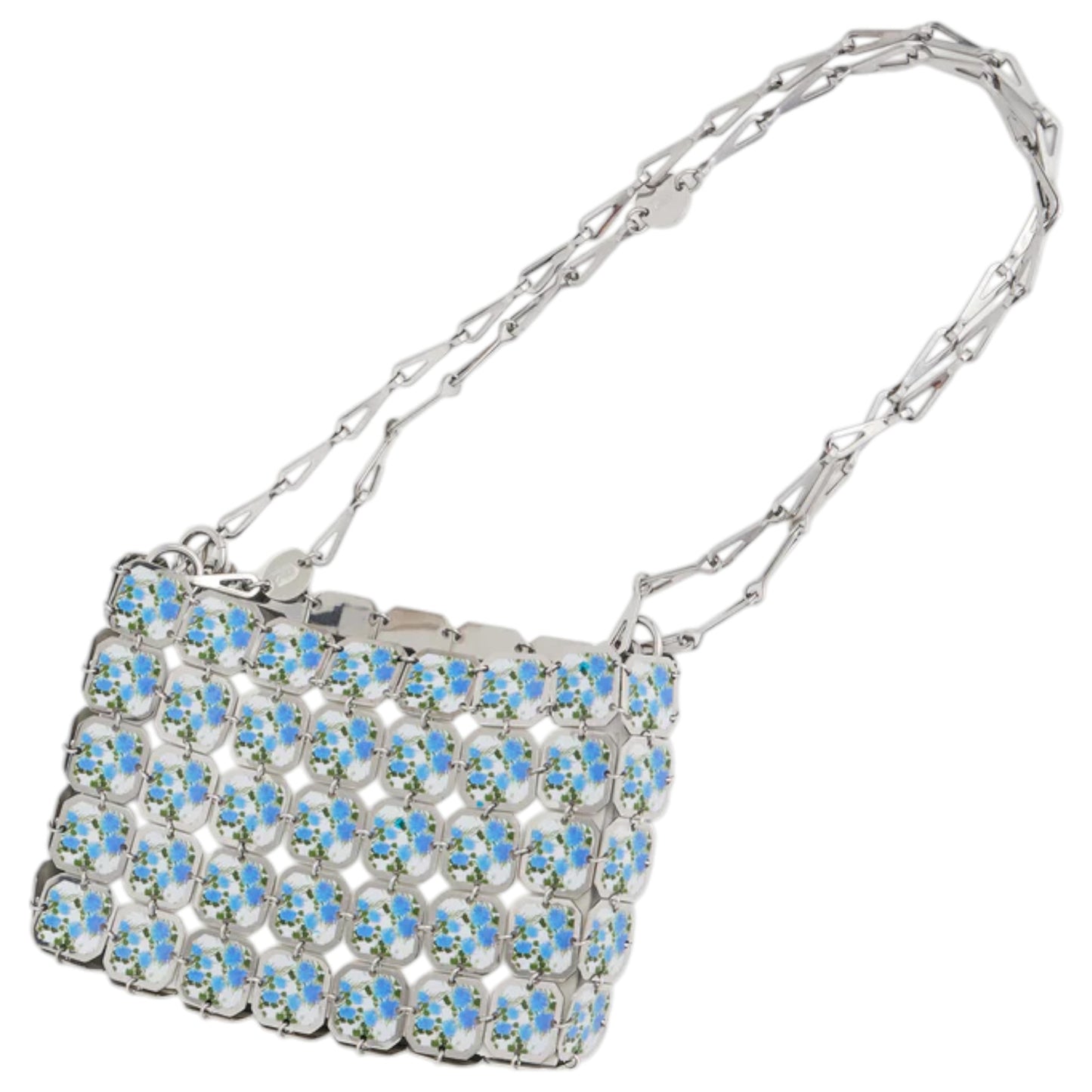 SAC A MAIN SAC A MAIN METAL / V473:FLOWERS/SILVER