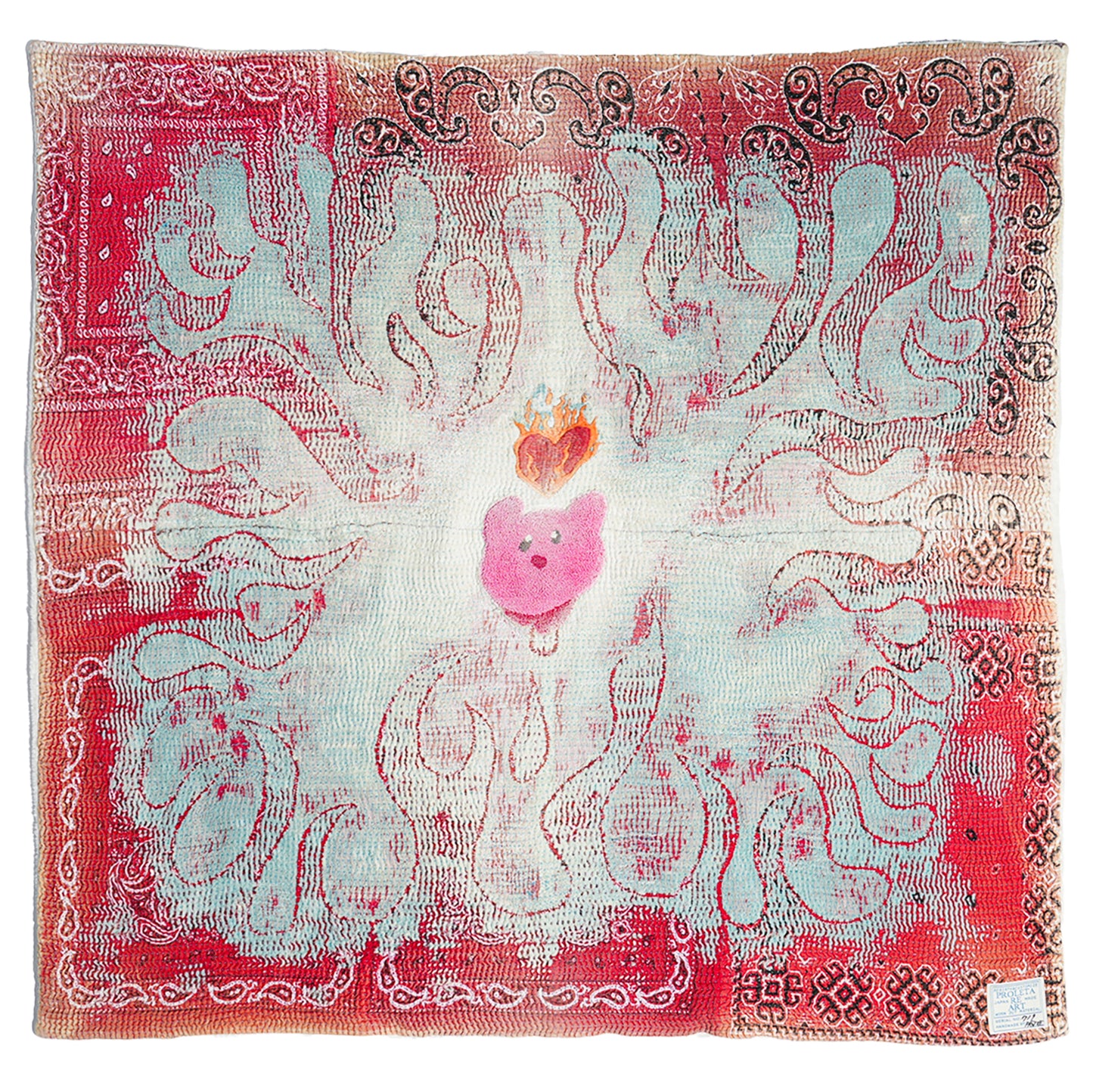 UROBOROS×MEME BLANKET (LOVE FLAMES) / SAX×RED