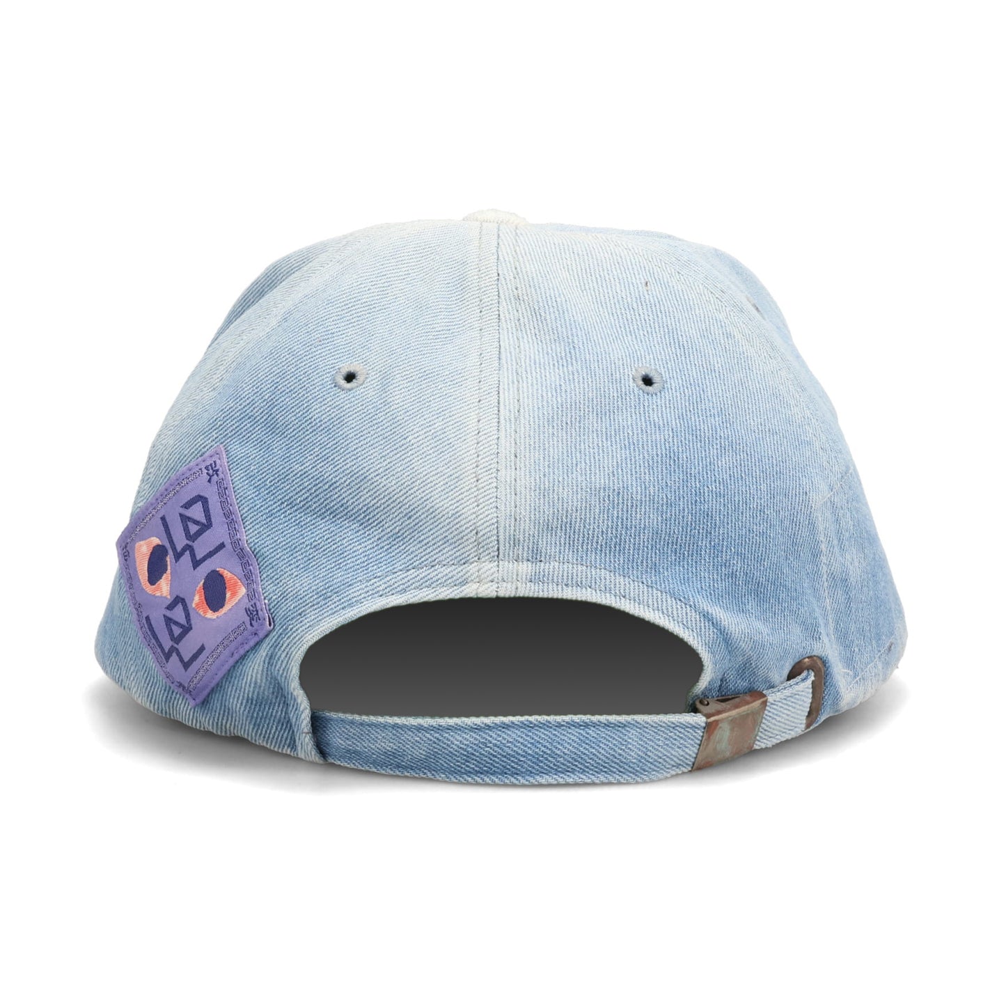 MEME TRUCKER CAP (SMILY DAISY) / LIGHT INDIGO