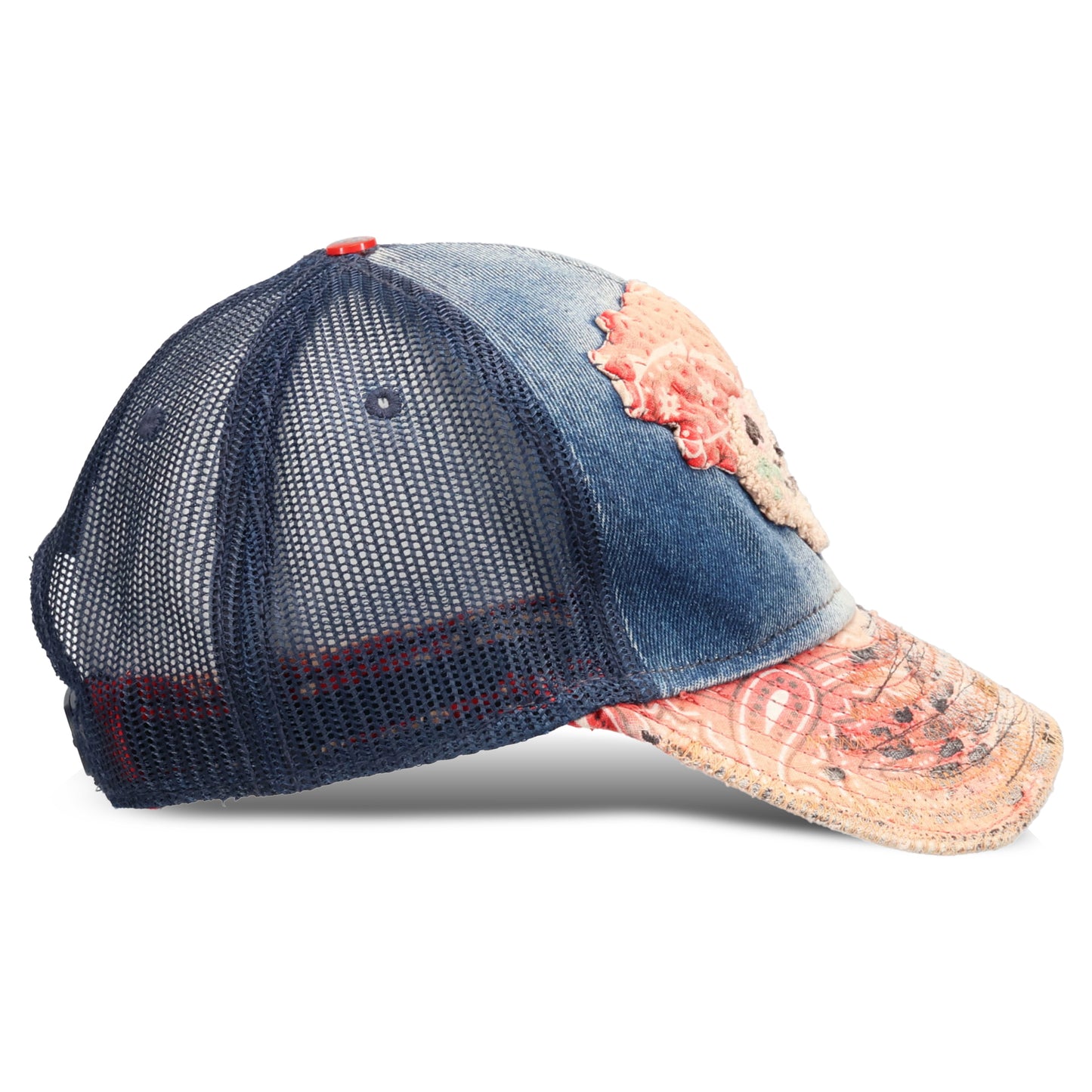 MEME HACK TOON TRUCKER CAP (ANIMA IN WATER) / INDIGO