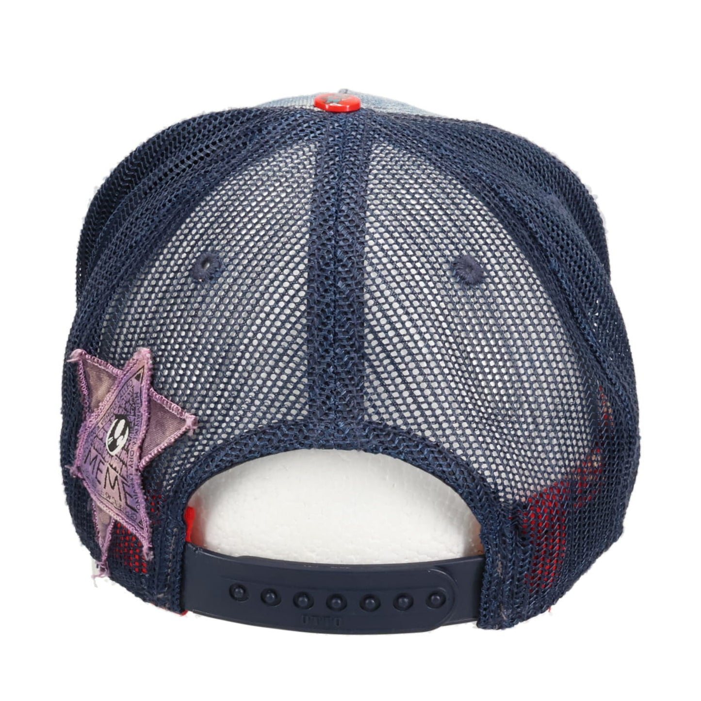 MEME HACK TOON TRUCKER CAP (ANIMA IN WATER) / INDIGO