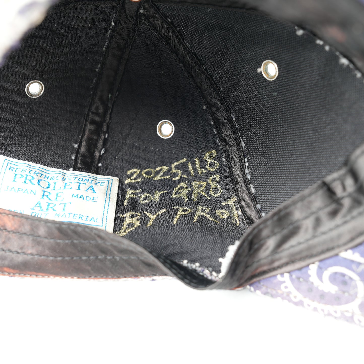 UROBOROS TRUCKER HAT / PURPLE NAVY