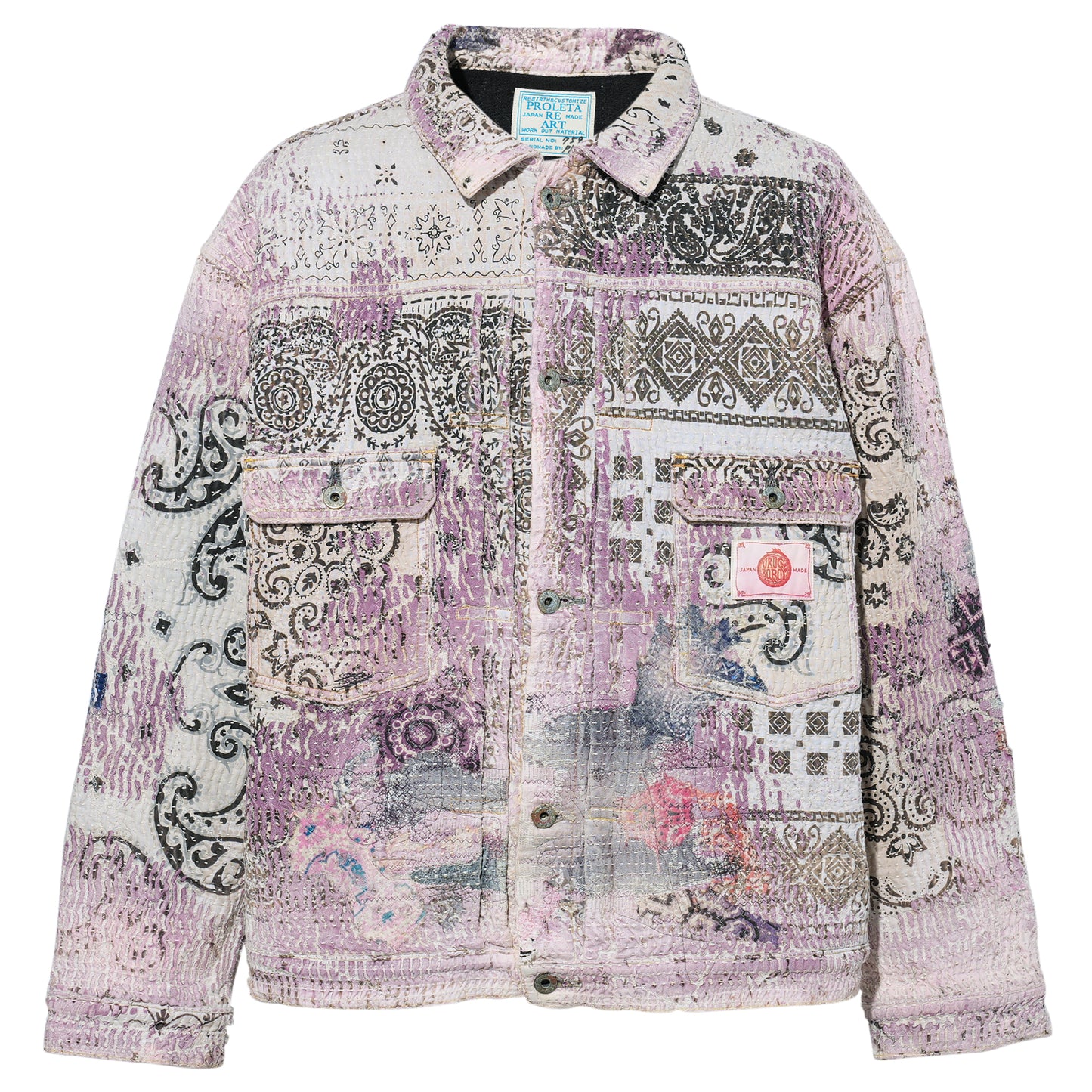 UROBOROS TYPE-2 JACKET / PURPLE×WHITE