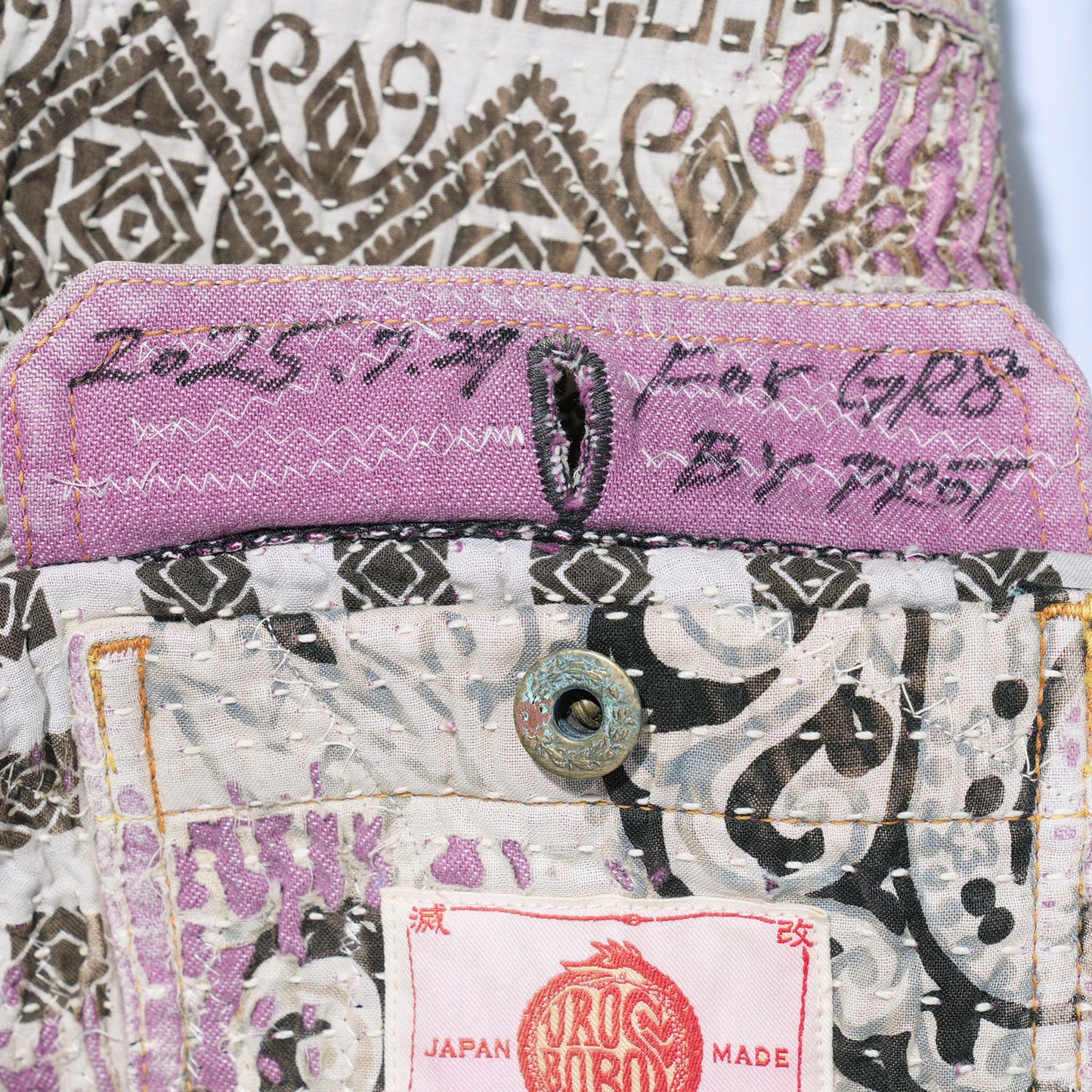 UROBOROS TYPE-2 JACKET / PURPLE×WHITE