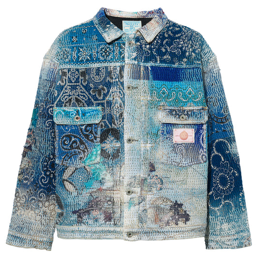 UROBOROS TYPE-2 JACKET / BLUE×TURQUOISE