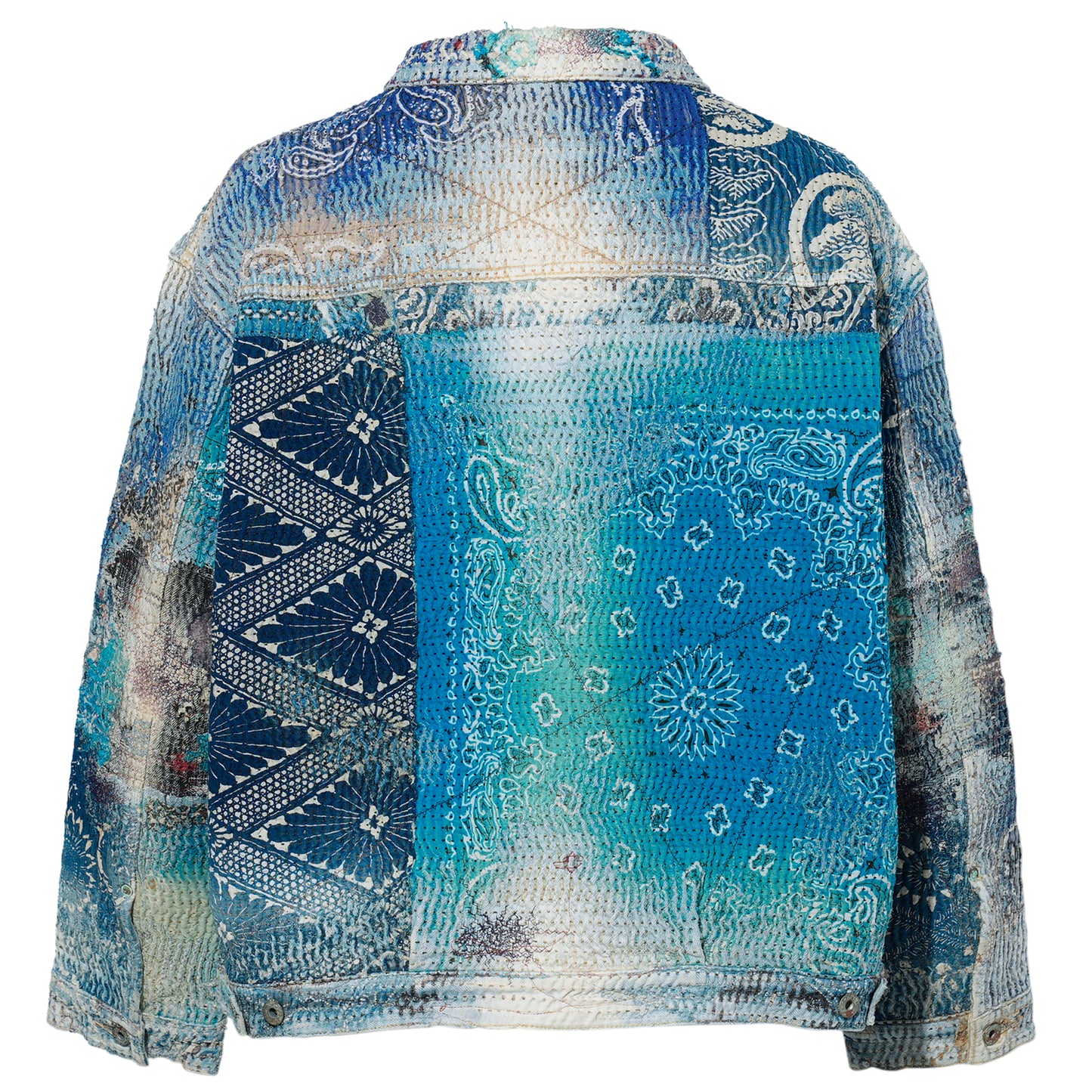 UROBOROS TYPE-2 JACKET / BLUE×TURQUOISE