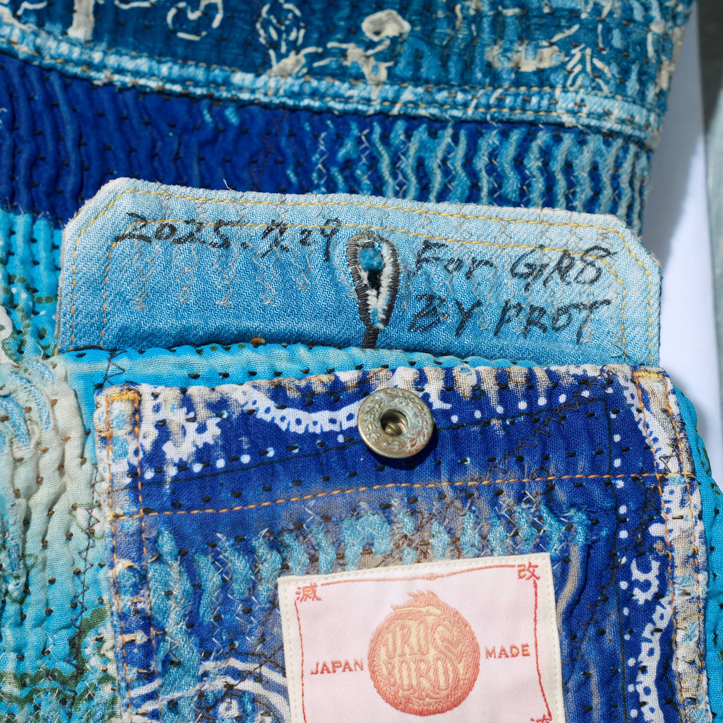 UROBOROS TYPE-2 JACKET / BLUE×TURQUOISE