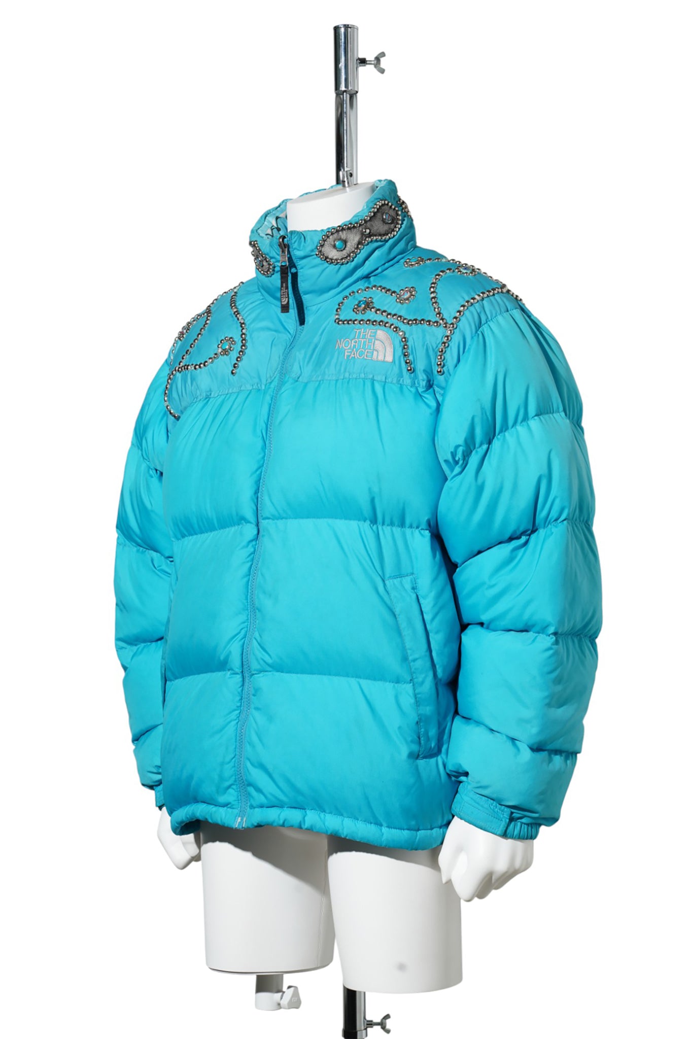 STUDS NUPTSE DOWN JACKET / CYAN