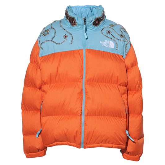 STUDS LONG NUPTSE DOWN JACKET (南極大陸限定カラー/Antarctica-exclusive color ) / GREEN