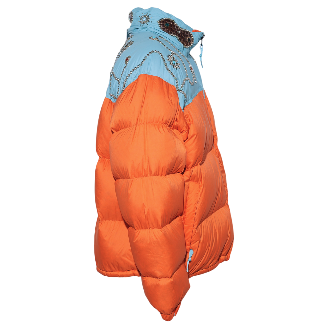 STUDS LONG NUPTSE DOWN JACKET (南極大陸限定カラー/Antarctica-exclusive color ) / GREEN