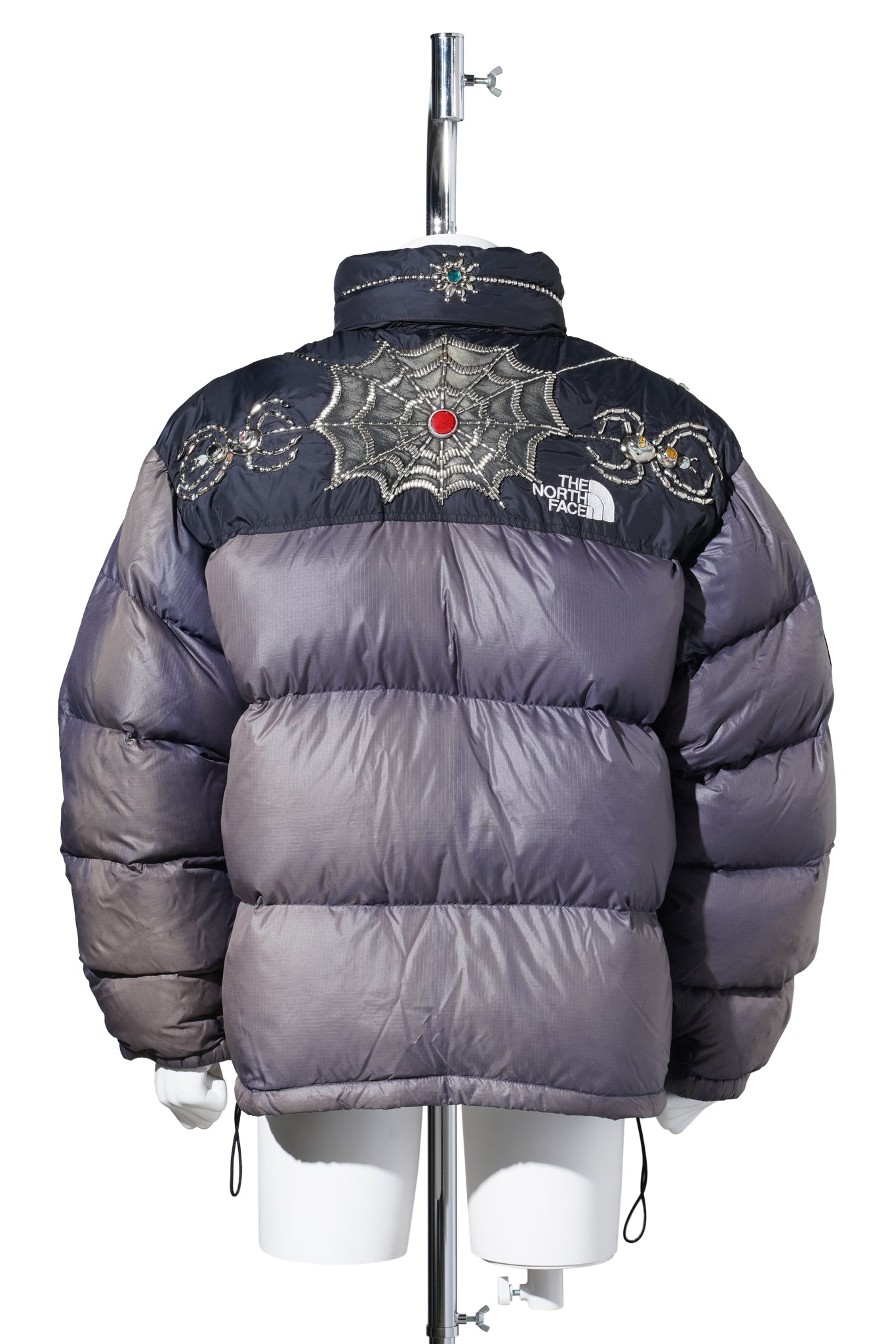 STUDS NUPTSE DOWN JACKET” BLACK WIDOW” / FADE BLACK