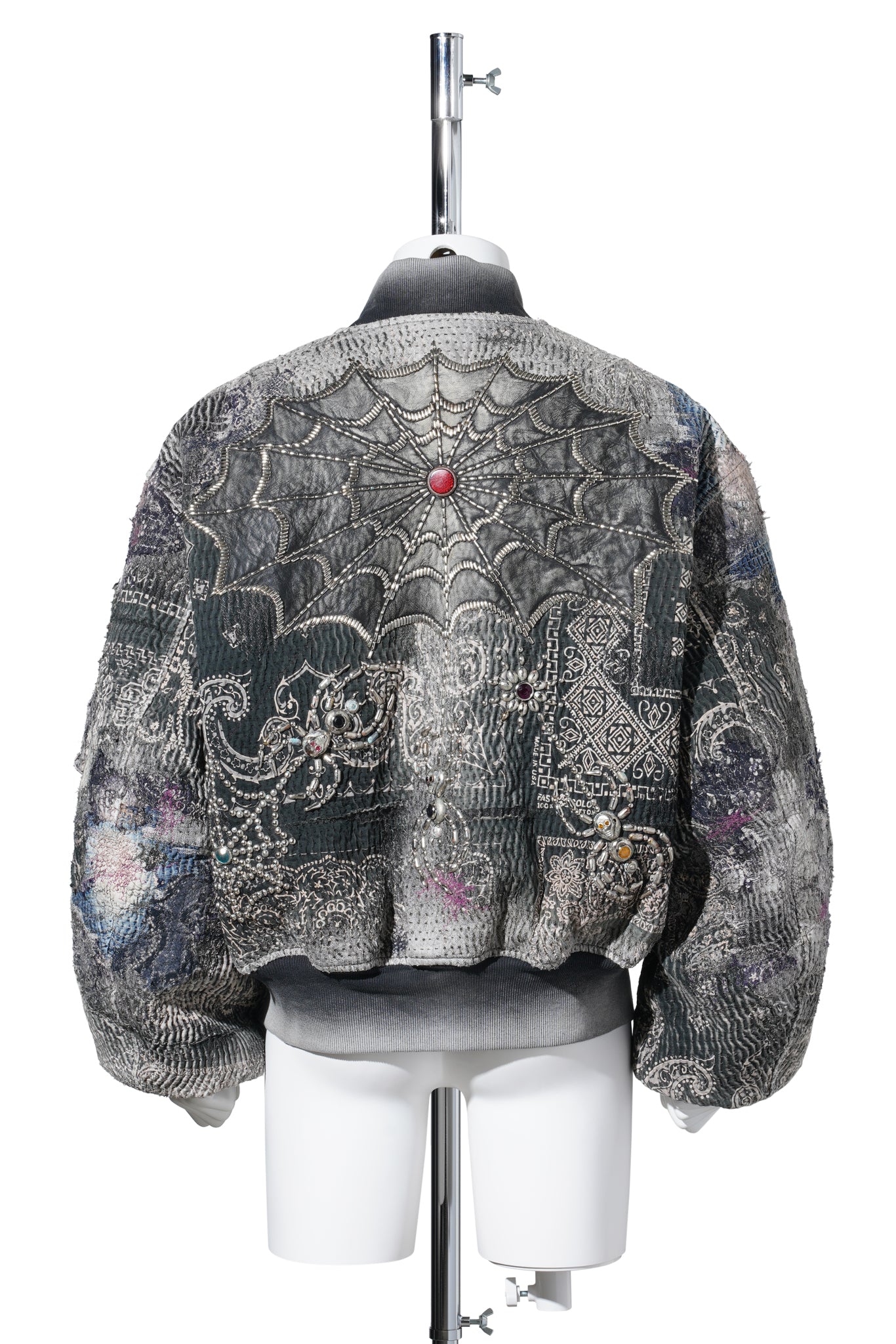 褸優縷頭 RULES STUDS BOMBER JACKET"BLACK WIDOW” / BLACK