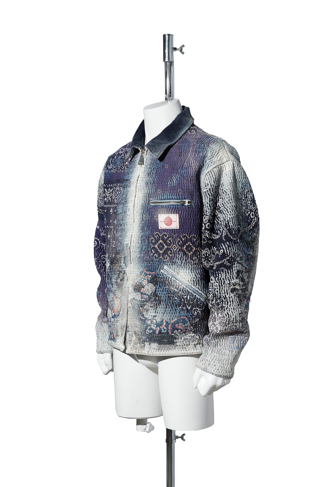 UROBOROS ZIP WORK JACKET / PURPLE NAVY