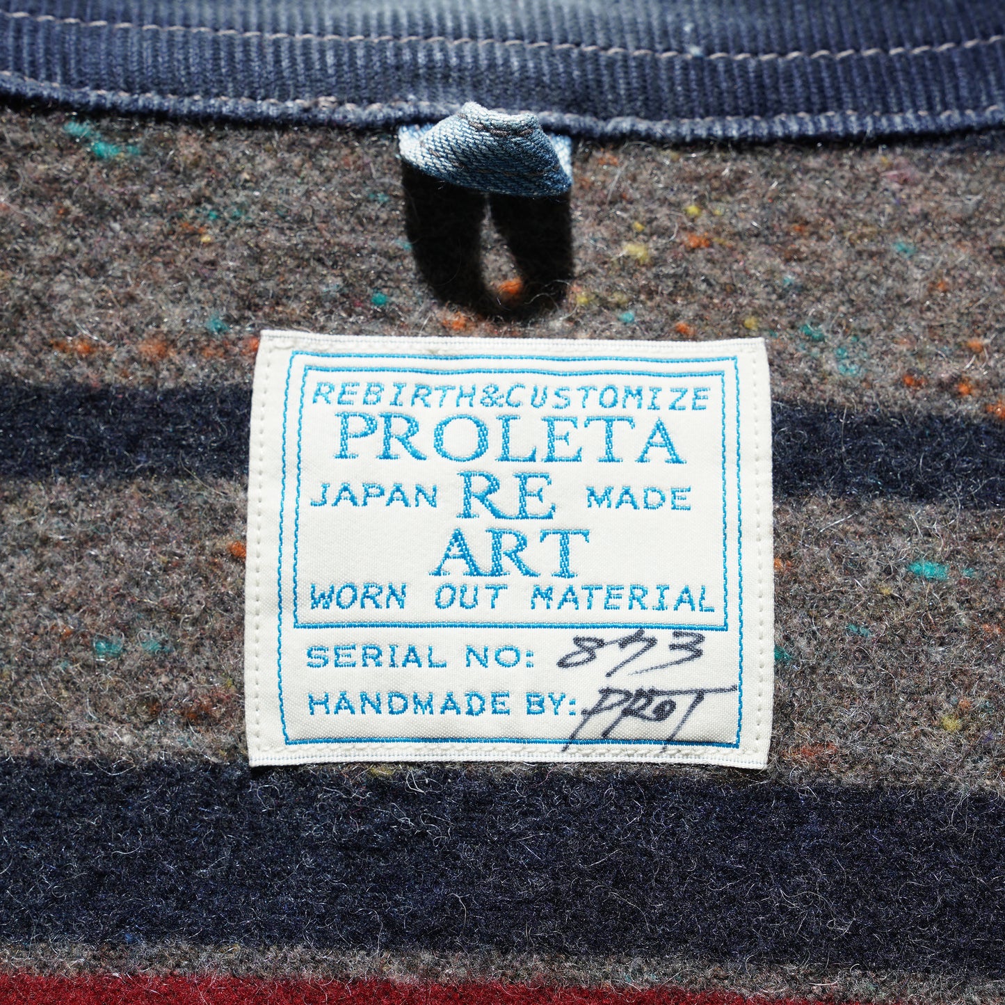 UROBOROS ZIP WORK JACKET / PURPLE NAVY