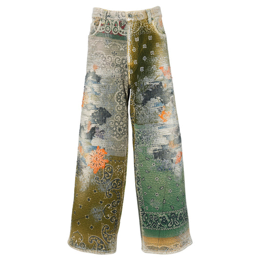 UROBOROS BUGGY JEANS / KHAKI