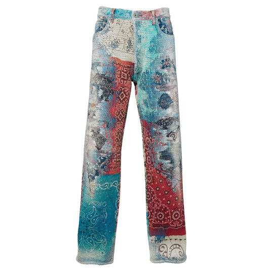 UROBOROS STRAIGHT JEANS / TRICOLOR